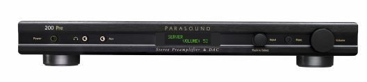 Parasound NewClassic 200 PRE Stereo Preamplifier & DAC