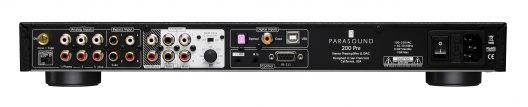 Parasound NewClassic 200 PRE Stereo Preamplifier & DAC