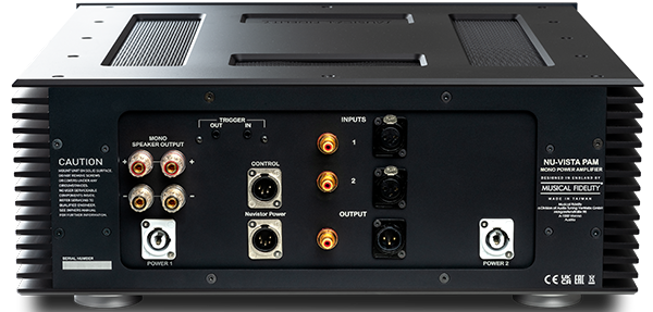 Musical Fidelity PAM Power Amplifier and External Power Supply