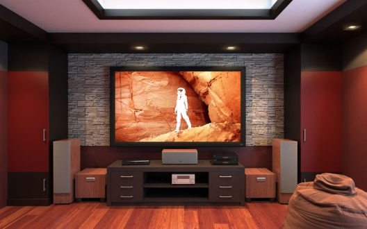 Screen Innovations 5 Fixed projection screen