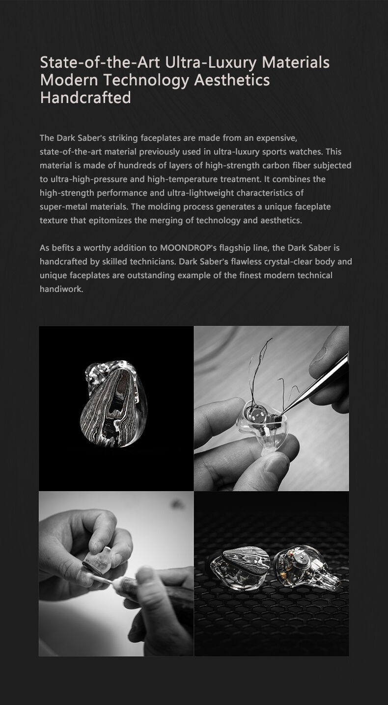 MOONDROP DARKSABER 2DD+8BA In-Ear Monitor