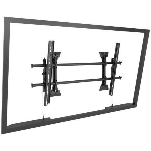 Chief Fusion Wall Tilt Xtm1u Wall Mount For Flat Panel Display – 55″ To 82″ Screen Support – 250 Lb Load Capacity – Black