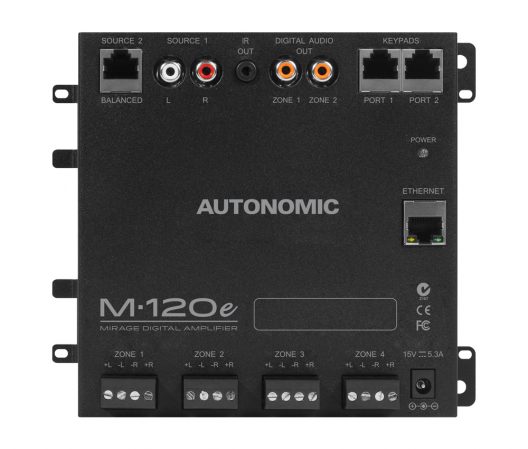 Autonomic eSeries Digital Amplifier M-120e 15W x 8 Channels