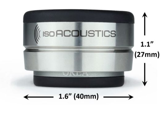 IsoAcoustics Orea Graphite Isolator for Audio Equipment (each)
