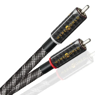 Wireworld Platinum Eclipse 10 Audio Interconnect Cable (2 RCA male to 2 RCA male)