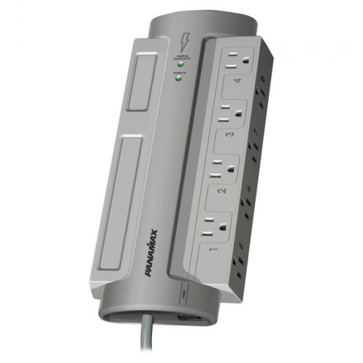 Panamax PM8-EX PowerMax 8 Home Theatre 8 Outlet Surge Protector.