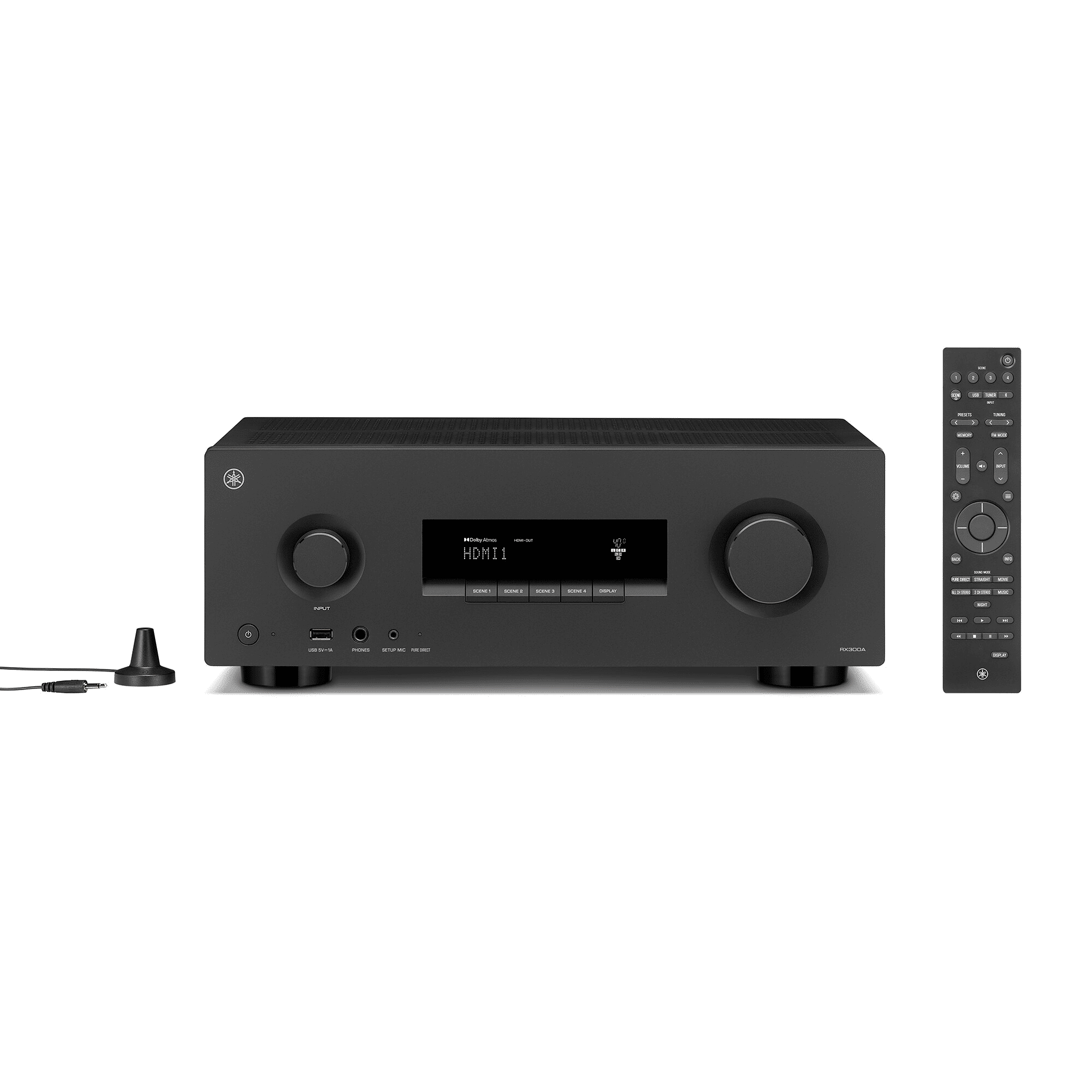 Yamaha RX300A 5.2-Channel Home Theater AV Receiver with Dolby Atmos