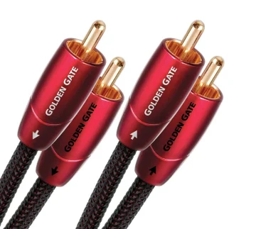 Audioquest Golden Gate Interconnect Cable (RCA-RCA) (1m) (Open Box)