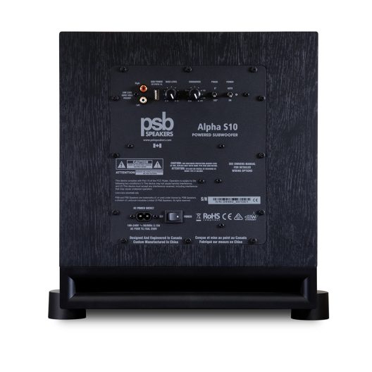 PSB Alpha Sub 10 150W Continuous Powered Subwoofer Audio, Speakers ...