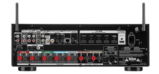 Denon AVR-X1600H 7.2ch 4K Ultra HD AV Receiver with 3D Audio and HEOS Built-in