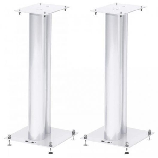 Norstone Stylum 2 Premium Metal Speaker Stands (pair) – White