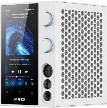 Fiio R7 Desktop Digital Streaming Music Player and DAC/Amp (White) (Store Demo)
