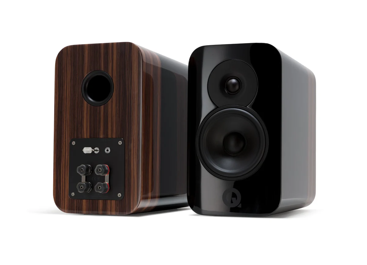 Q Acoustics Concept 300 Bookshelf Speakers Black Rosewood