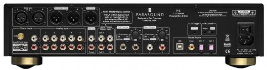 Parasound Halo P6 2.1 Channel Preamplifier & DAC