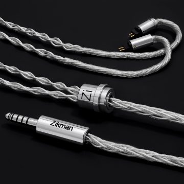 Zikman Seine – 6N Silver Plated Copper (SPC) IEM Cable