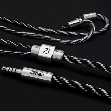 Zikman Tiber Elegance MK2 — Flagship Hybrid OCC Copper & Silver Audiophile IEM Cable